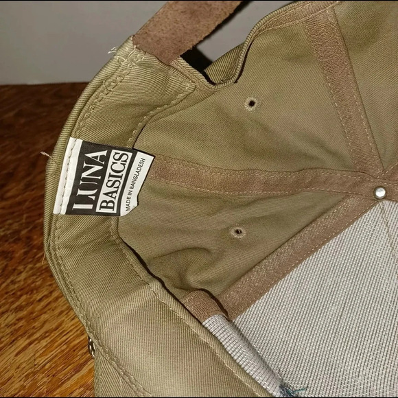 Vintage 90s Luna Basics Trucker Hat. New without tags - Picture 6 of 6